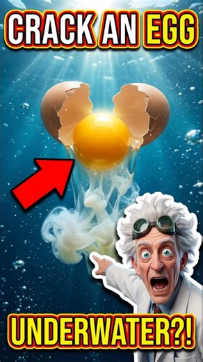 Physics vs. Egg: Deep Ocean Pressure Test 🥚 | #shorts