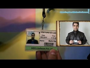 How to create Gate Pass for Visitor in company using ID Card Maker Software