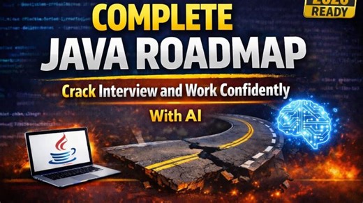 Complete Java Developer Roadmap 🚀 | Crack Interviews work confidently | Narendra Sahoo