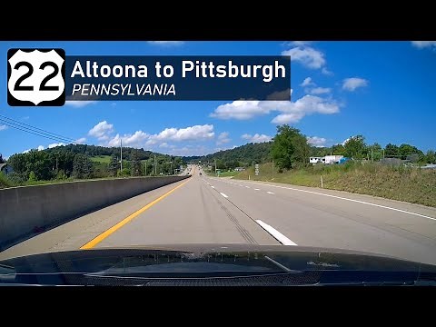US Route 22 - Altoona to Pittsburgh, PA