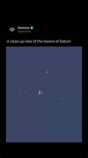Galaxies on Instagram: "Saturn has 274 confirmed moons, making it the planet with the most moons in our solar system, following a major discovery of 128 new ones announced in March 2025. These tiny, faint moons are difficult to track but add significantly to Saturn’s collection, surpassing Jupiter’s 95 known moons."