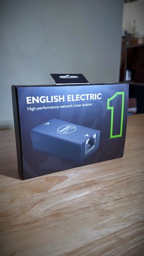 2.7K views · 16 reactions | The English Electric EE1 is a high performance network noise isolator that sits in line with your equipment to improve your HiFi sound and also AV video equipment https://englishelectric.uk/ee1 | The Speaker Shack | Facebook