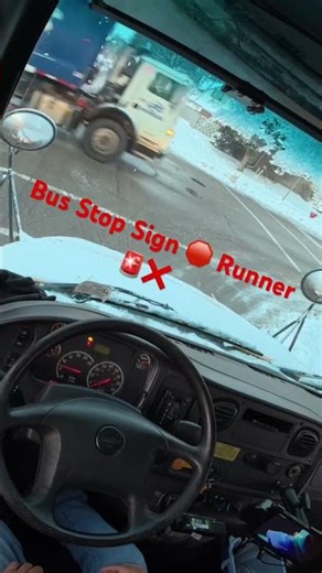 Stop Sign Runners #2 #viral #school #shorts