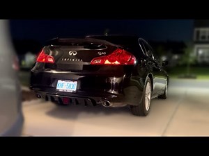 Q50 diffuser on G37 sedan /Q40 sedan