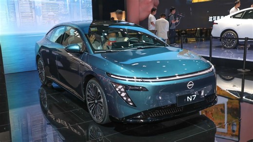 日产N7：颜值与实力并存的爆款，配8295P 芯片 冷暖冰箱，轴距2915毫米