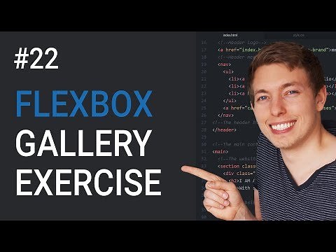 22: An Exercise Using CSS Flexbox | Create Layouts Using CSS | Learn HTML and CSS