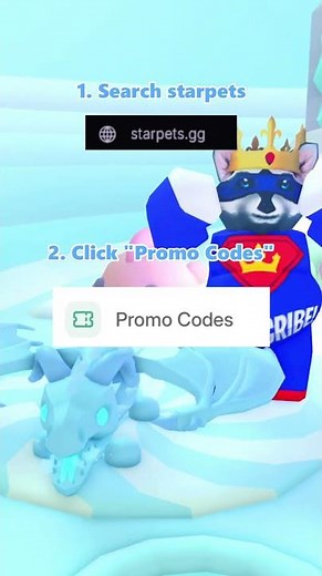 How to use my code at Starpets! 😮