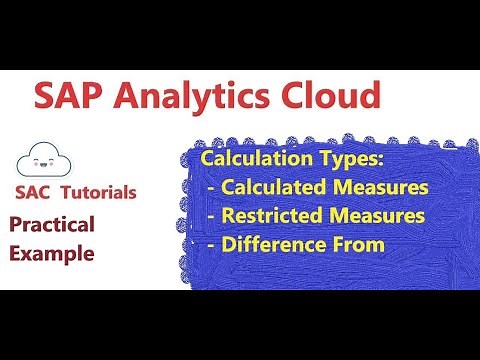 17. Calculation Types in SAC (SAP Analytics Cloud)