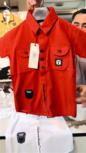 Boy Shirt Sizes 4–14 Years — Order Now