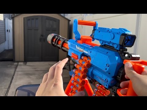 X-Shot Insanity Motorized Rage Fire Unboxing / Review