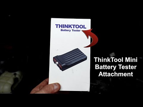 ThinkCar's ThinkTool Mini / Pro Battery Tester Attachment How To Setup & Use