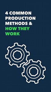 If you manufacture products for your customers, then the right production process can make or break your business 🏭 Learn about four of the most common production methods and head to our blog to discover more: https://tinyurl.com/5x3znru5 | Intuit QuickBooks