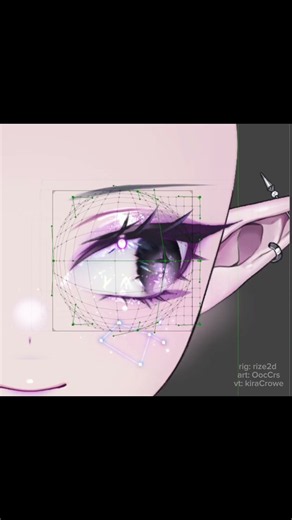 3D eye in live2d | vtuber making #live2d #vtuber #vtuber #tutorial #process