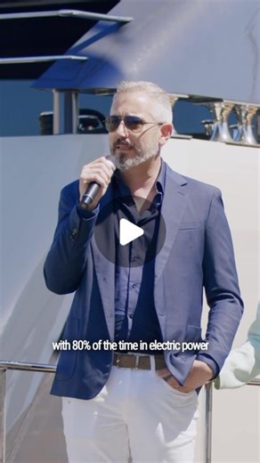 Federico Rossi | New Generation Vessel, Sea Wolf X launch ceremony. #rossinaviyachts #rossinavi #yacht #catamaran #ai #electric #battery #explorer #luxury... | Instagram