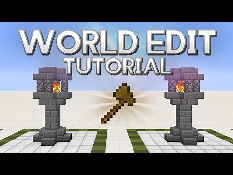 World Edit tutorial 1.12 | Descargar y funciones básicas | Español 2019 | Minecraft