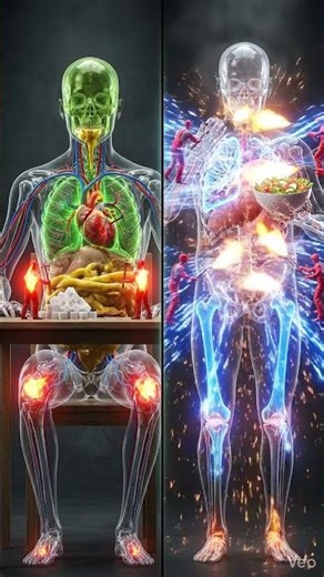 Body Battle: What Junk Food vs Healthy Food Actually Does to Your Organs