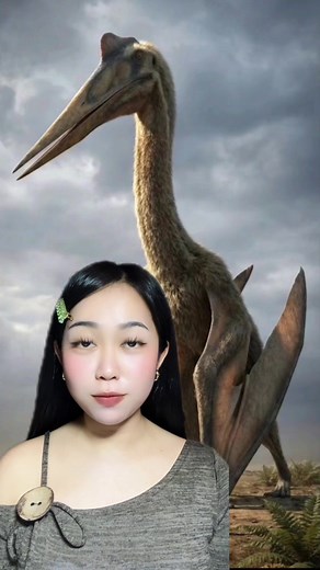Quetzalcoatlus is the most terrifying bird on earth 🙀 @Nimol Felix - ម៉ាក់អូនភូ 💕 #dinosaur #quetzalcoatl #story #fy