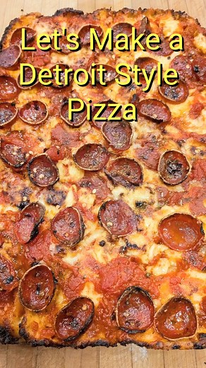 We have the OG of brick cheeses from Widmer's Cheese Cellars in the case so I had to take it for a test run and see what all the hype was about. I jumped into Serious Eats Detroit Pizza Recipe and grabbed my grandma's vintage enameled baking dish to make this happen The result was abslutely delectible - even if I did cheat a bit on that sauce. Have you had a hand at a Detroit Pizza? What's your favorite recipe? Drop it in the comments and maybe we will make a go at another pizza night! ---------