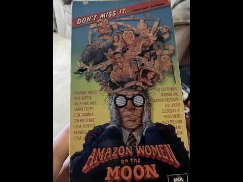 Film Fanatic,Amazon Women On The Moon 1987! "VHS Corner" #vhs