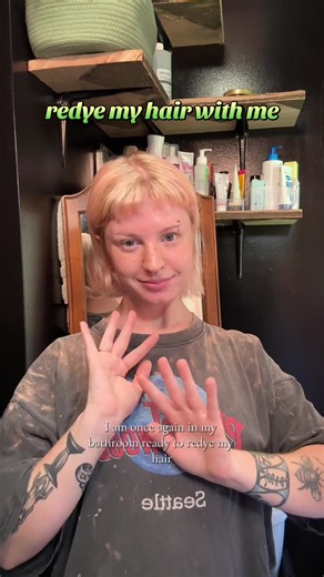 From Pastel Pink to Neon Green Hair Transformation