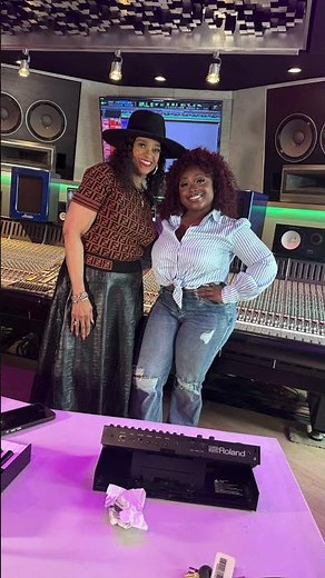 Karen Clark Sheard & Jekalyn Carr In The Studio