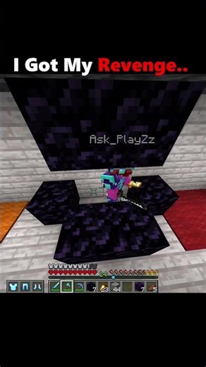 I Got My Revenge On Him... #minecraft
