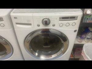 LG WM2455HW front load washer overview