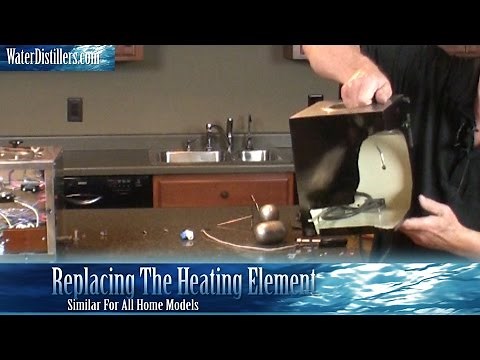 Replacing The Heating Element In A Durastill Water Distiller