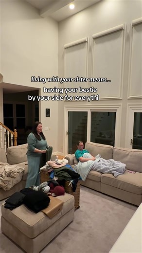 living with your sister makes even the boring stuff better #sisterssanctuary #sisterhome #twosistersonehome #sisters #livingwithsiblings