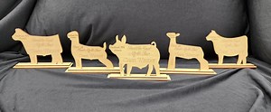 Class Winner Award, Livestock Show, Animal, Lamb, Goat, Pig, Rabbit, Steer, Heifer, Thank You, Trophy, Gift - Etsy