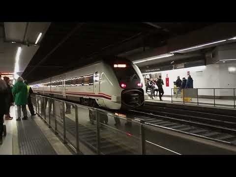 Recopilatorio de trenes por la estación de Passeig de Gracia