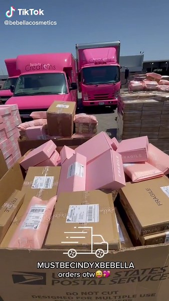 Have you ordered your #MustbeCindyxBebella collection? 👀 These are some of the many orders we’ve shipped out this week! ✨ We’re so excited to see you all recieve your order🥳