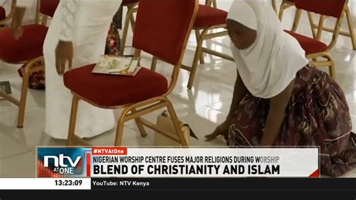 47K views · 778 reactions | Blend Of Christianity And Islam A Nigerian worship centre is using religion to foster national unity. It allows Muslims, Christians to pray together at a temple in Lagos. #NTVAtOne | NTV Kenya | Facebook