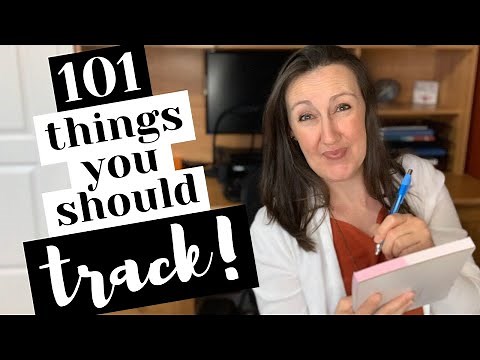 HABITS YOU SHOULD TRACK: 101 Things to Track in Your Planner or Habit Tracker | Habit Tracker Ideas