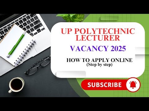 How to Apply for UP Polytechnic Lecturer 2025 | Step-by-Step Online Form Fill Up