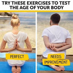 789K views · 7.2K reactions | Try These Exercises To Test The Age Of Your Body: | Now I've Seen Everything | Facebook