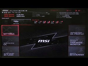 How To Change Bootup Numlock State In MSI Z790 Series Motherboard