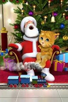 talking santa & ginger gameplays