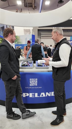 We caught up with Jim Fultz at Copeland's booth at AHR Expo 2026, and he showed us how the Sensi Equipment Interface Module (EIM) allows for continuous heat during the switchover from the heat pump to gas heat in dual-fuel applications! Watch the full tour of Copeland's booth at https://youtu.be/T6Hc1-w6kQs, and you can learn more about the Sensi EIM at http://www.hvacrschool.com/sensi-eim.