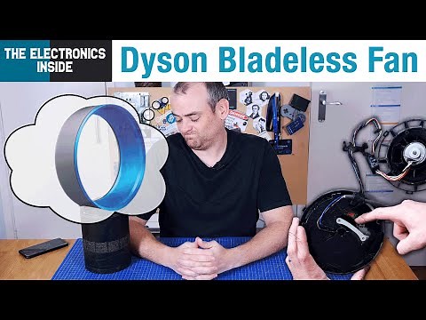 Inside the Dyson AM06 Bladeless Desk Fan - The Electronics Inside