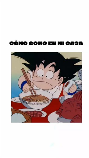 Goku: Eating at Home vs. Eating Elsewhere