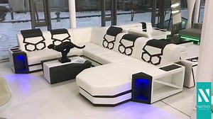 501K views · 585 shares | Canapé Design AVENTADOR XXL avec éclairage...