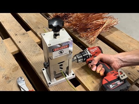 Vevor Wire Stripping Machine Review | Best Copper Wire Stripper for Recycling?