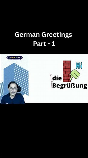 German Greetings Part 1 | Basic German for Beginners