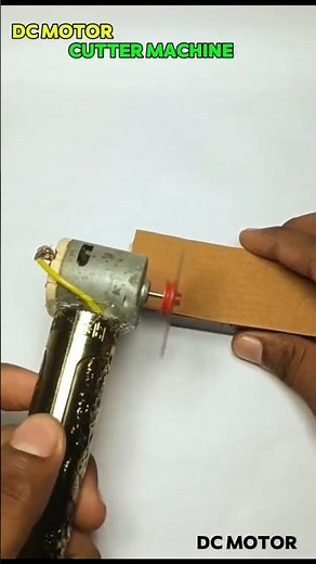 DC motor cutter machine #dcmotor #shorts