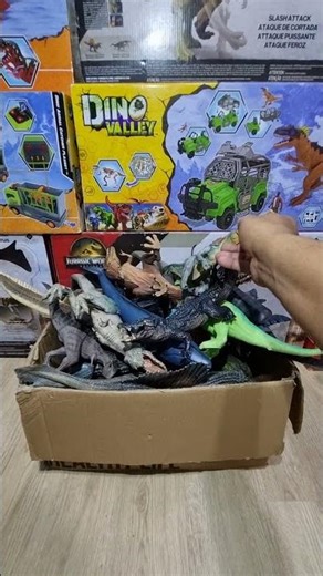 Hunting Jurassic World Dinosaur Toy ASMR Review