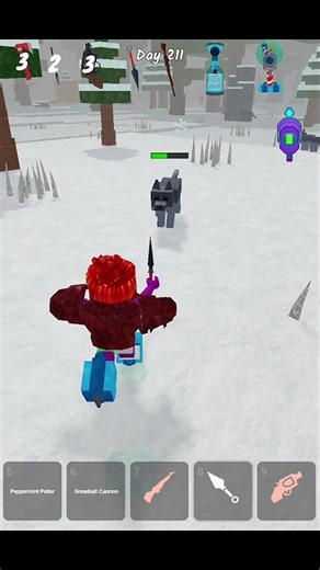 All Weapons Vs Wolf 😱#roblox #99nightintheforest