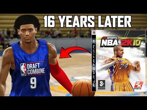Playing NBA 2k10 16 Years later! – NBA 2K10 MyCareer Ep. 1
