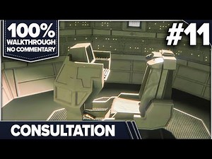 Alien: Isolation 100% Cinematic Walkthrough (Nightmare, No Damage) 11 CONSULTATION