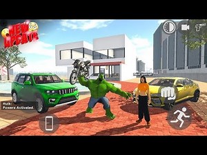 Hulk Indian Bike Driving Gameplay # 124 || INDIAN BIKES DRIVING 3D || Open world Gameplay Android